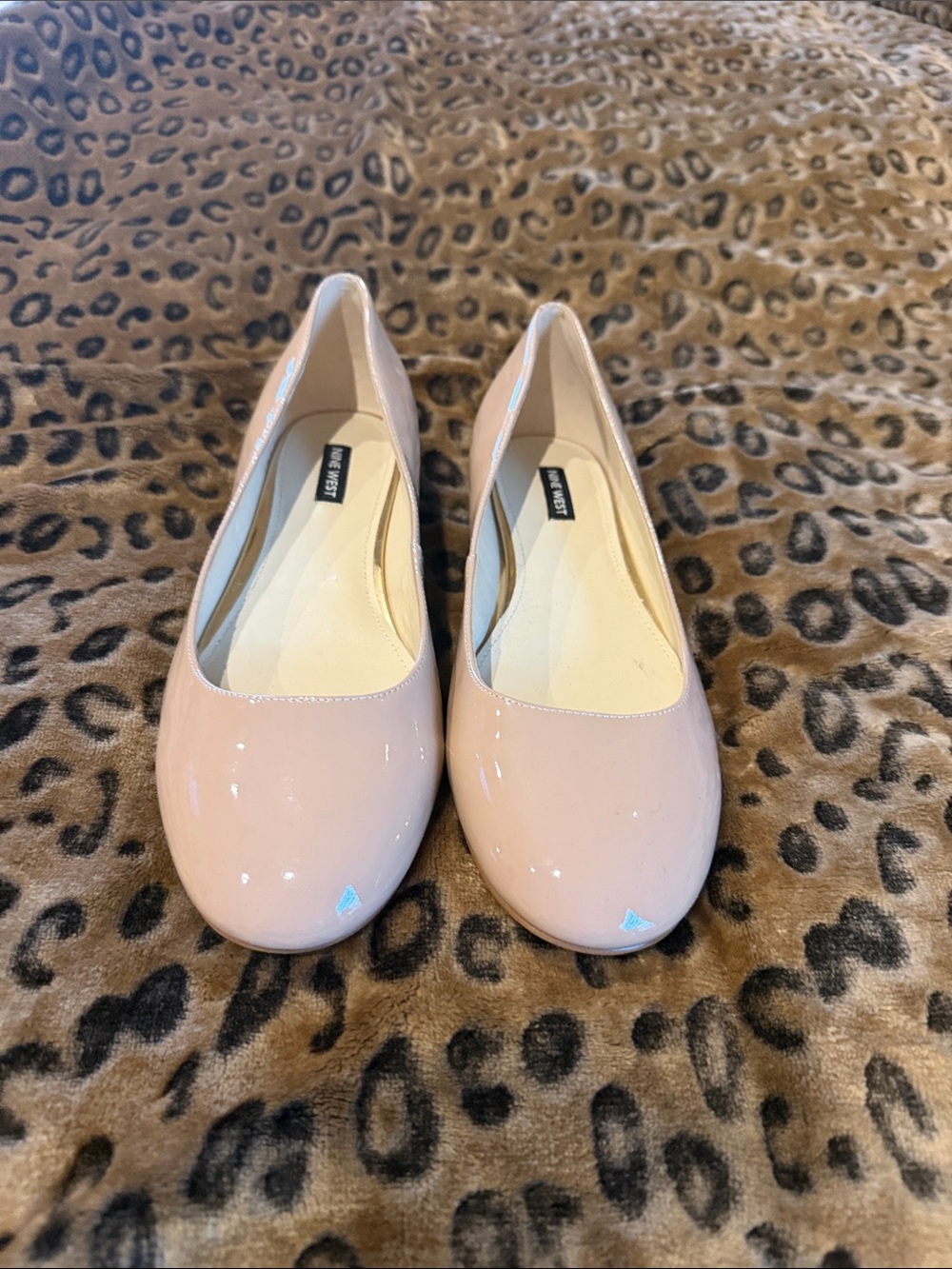 Nine West Blush Patent Ballet Flats
